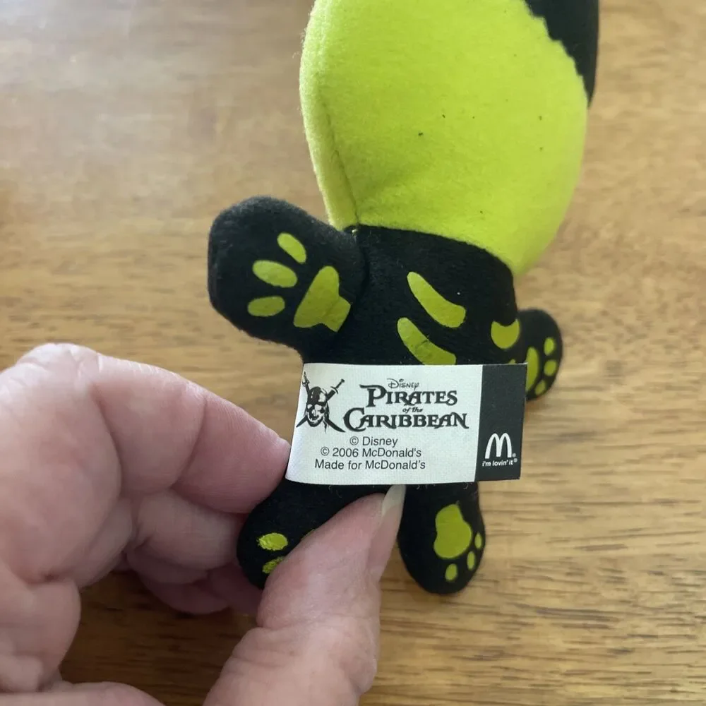 Disney Pirates of the Caribbean - Skeleton Plush - 2006 McDonalds Happy Meal Toy